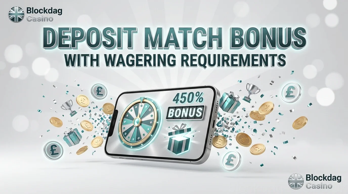 Deposit Match BonusWith Wagering Requirements